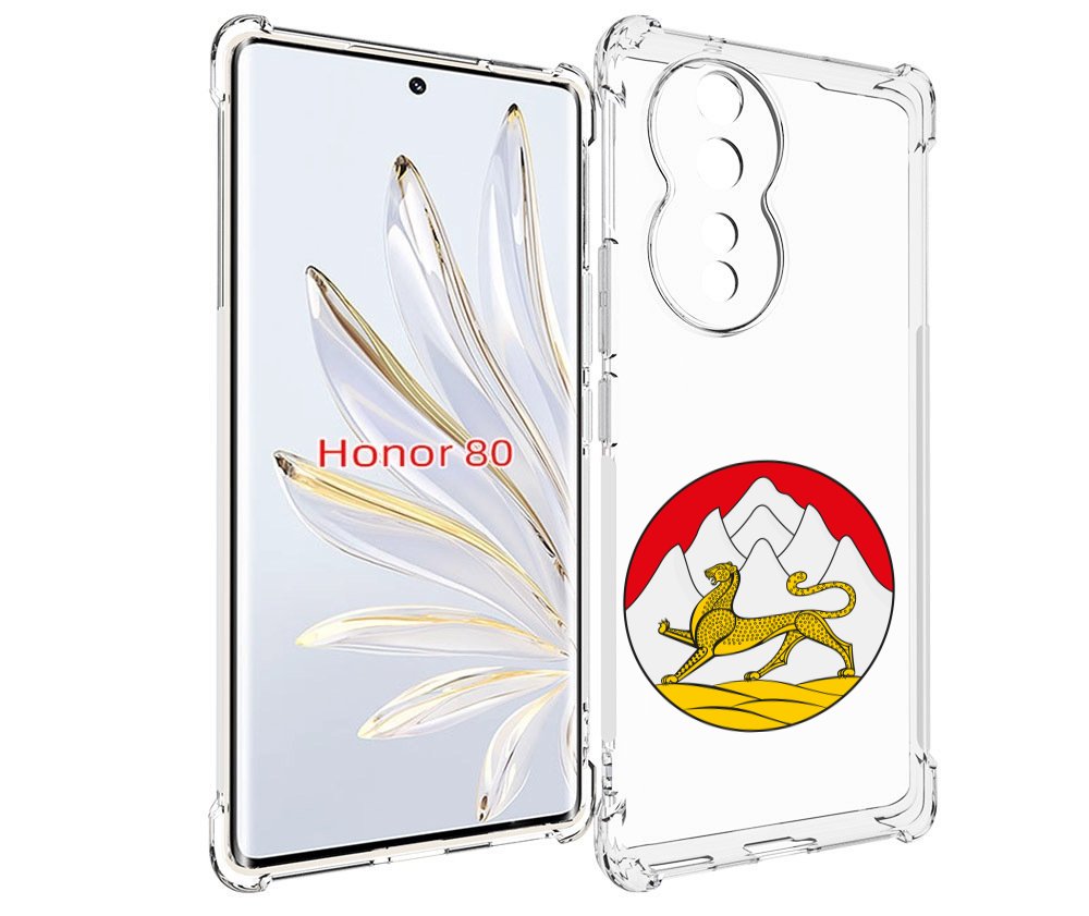 

Чехол MyPads герб-северная-осетия для Honor 80, Прозрачный, Tocco