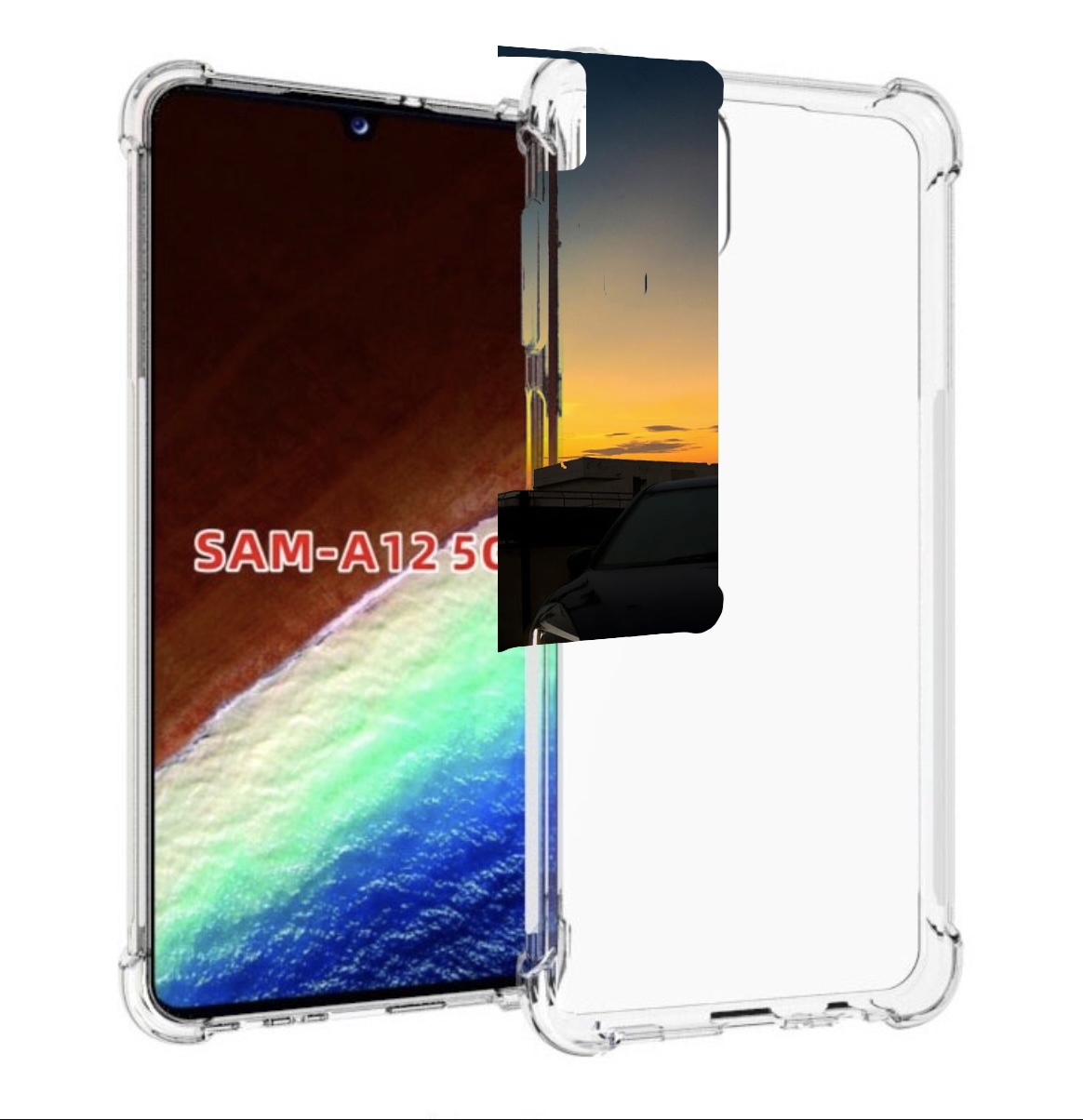 

Чехол MyPads suzuki 2 мужской для Samsung Galaxy A12 (SM-A125F) 2020/21, Прозрачный, Tocco