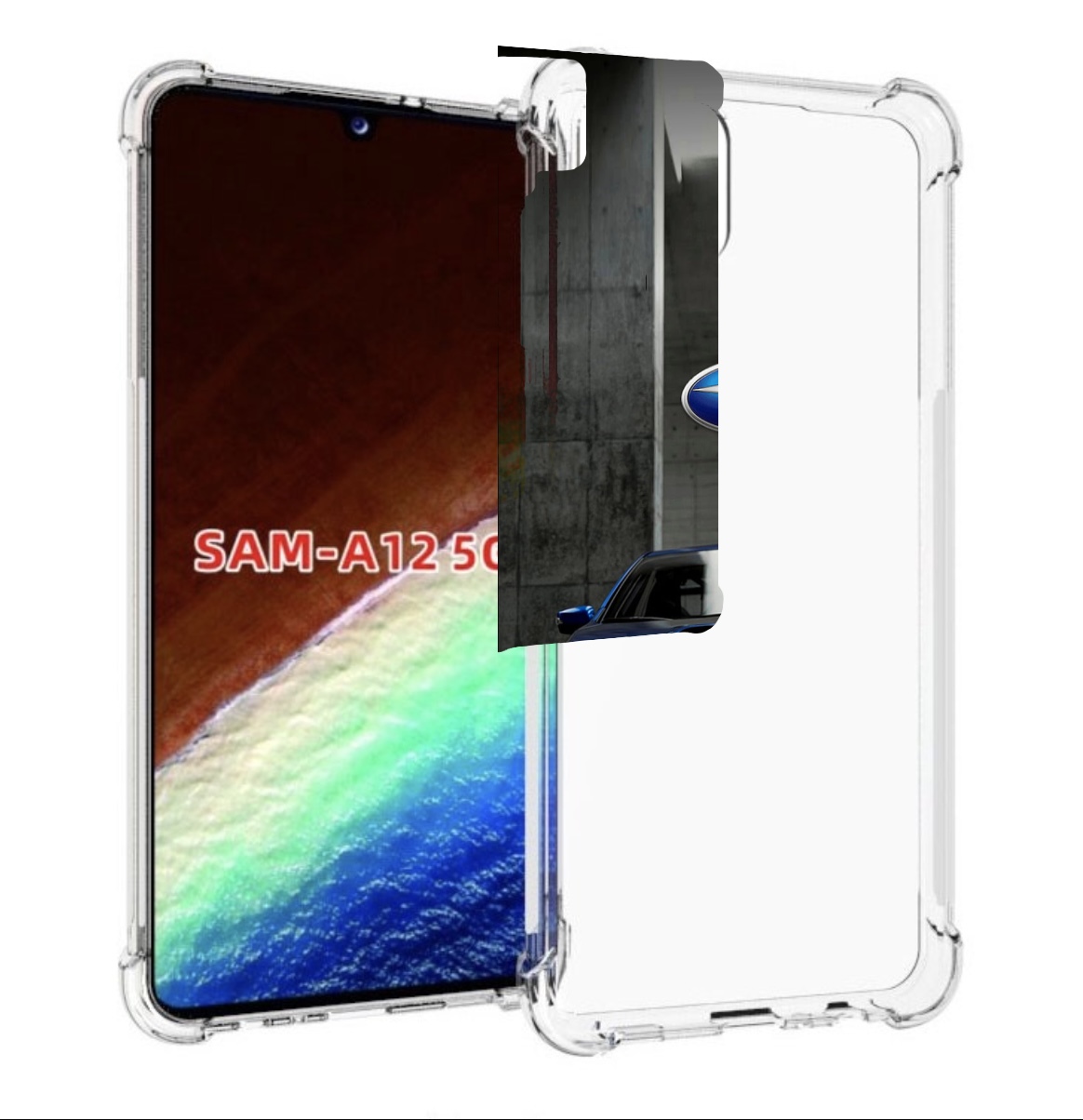 

Чехол MyPads subaru 1 мужской для Samsung Galaxy A12 (SM-A125F) 2020/21, Прозрачный, Tocco