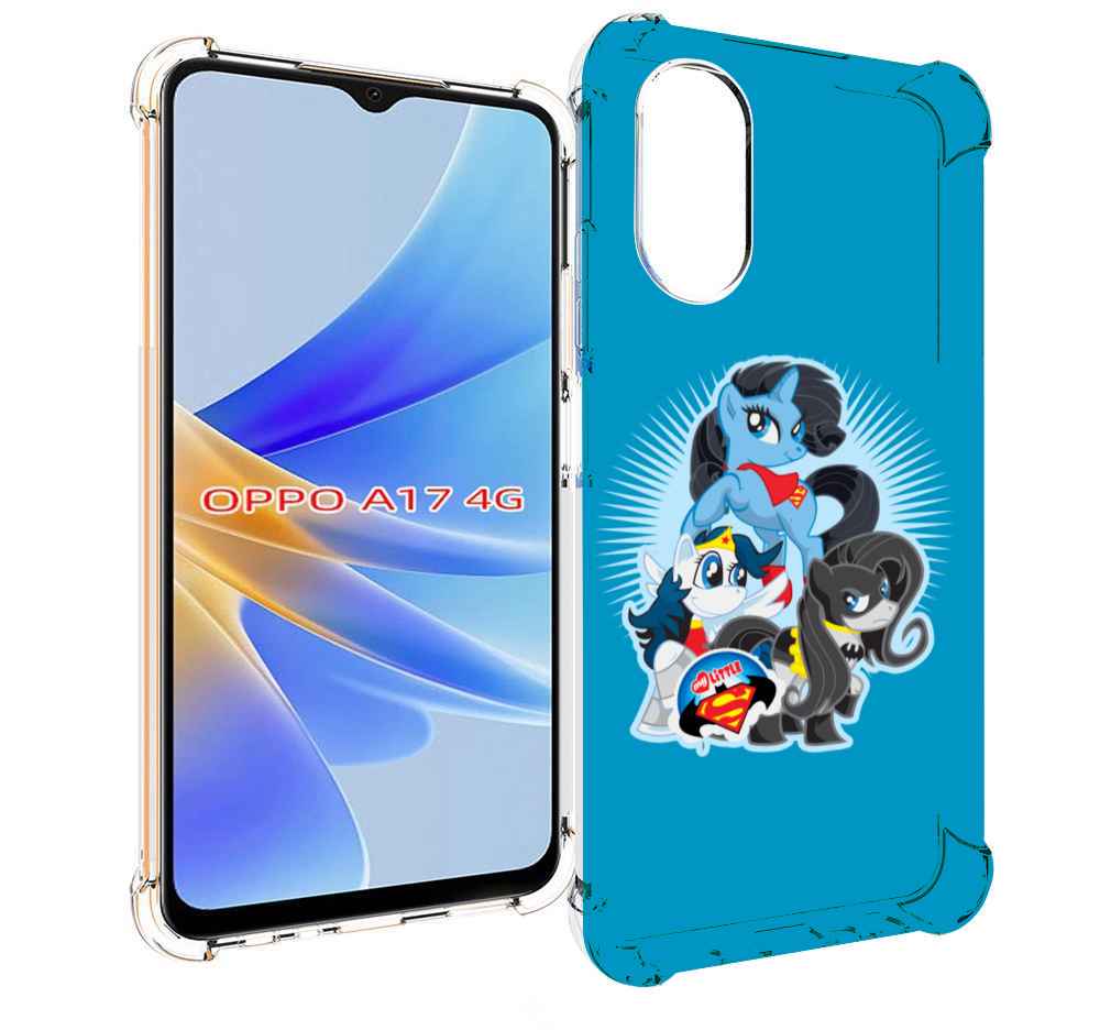 

Чехол MyPads Пони-литл для OPPO A17, Прозрачный, Tocco