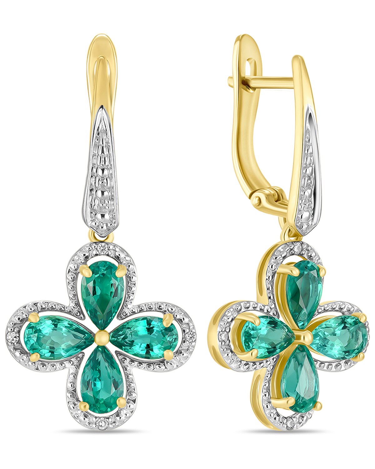 

Серьги из золота MIUZ Diamonds (Московский ювелирный завод) E01-35787-ES, бриллиант, E01-35787-ES