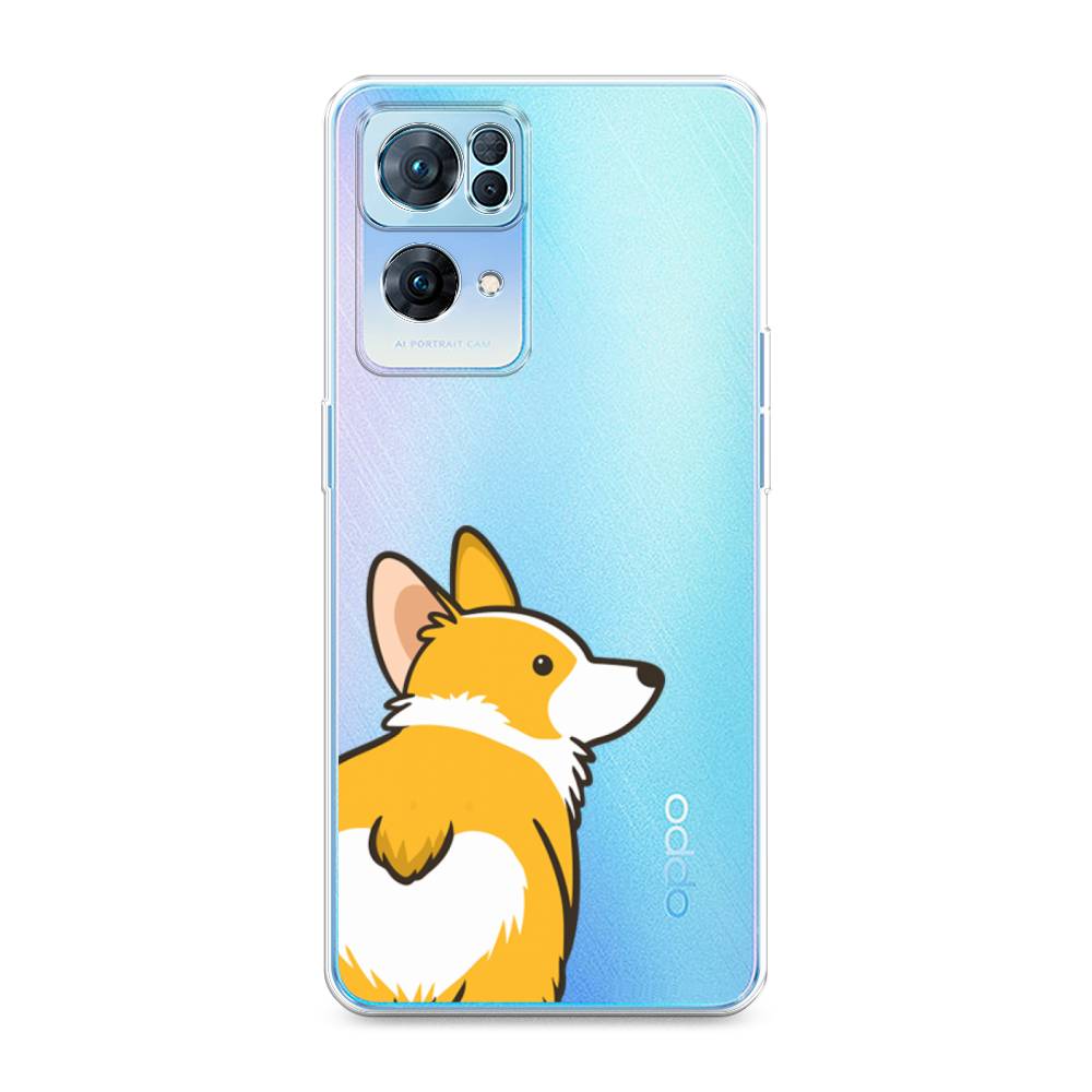 

Чехол Awog на Oppo Reno 7 Pro "Корги следуй за мной", Разноцветный, 258250-2