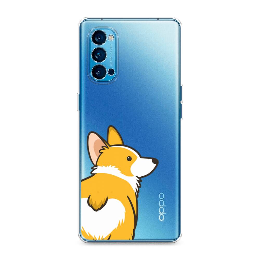 

Чехол Awog на Oppo Reno 4 Pro 5G "Корги следуй за мной", Разноцветный, 253750-2