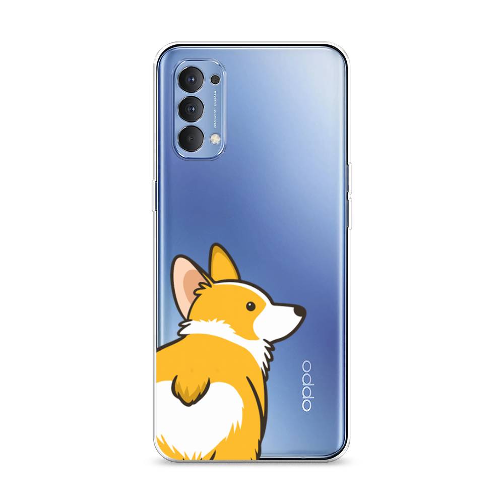 

Чехол Awog на Oppo Reno 4 4G "Корги следуй за мной", Разноцветный, 259450-2