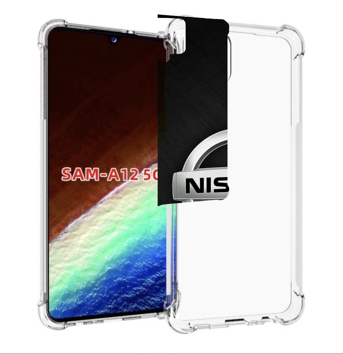 Чехол MyPads nissan 2 мужской для Samsung Galaxy A12 (SM-A125F) 2020/21