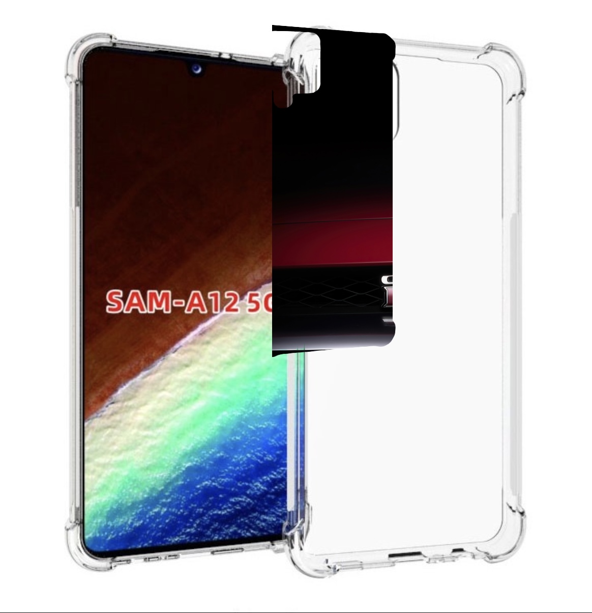

Чехол MyPads nissan 1 мужской для Samsung Galaxy A12 (SM-A125F) 2020/21, Прозрачный, Tocco