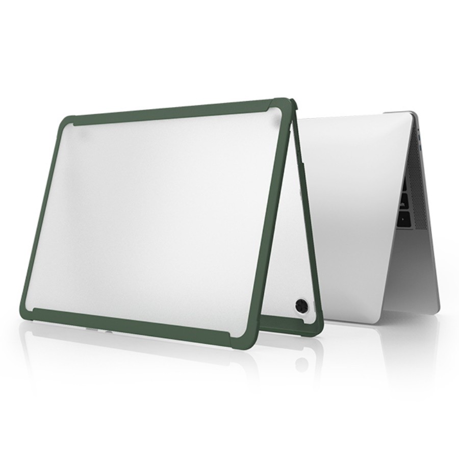 

Чехол для ноутбука WiWU Dual Color iShield Macbook Case 13.3 New Pro 2018 Green