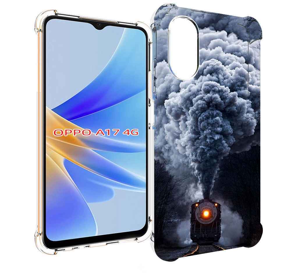 

Чехол MyPads Паровоз для OPPO A17, Прозрачный, Tocco