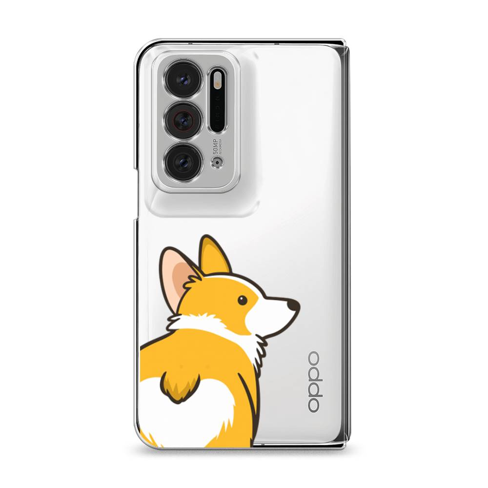 

Чехол Awog на Oppo Find N "Корги следуй за мной", Разноцветный, 259650-2