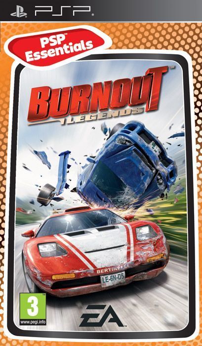 Игра Burnout Legends Essentials для PSP