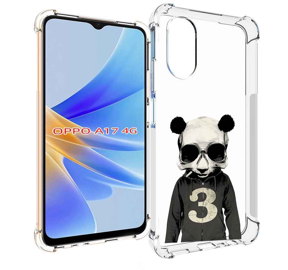 

Чехол MyPads Панда-в-костюме для OPPO A17, Прозрачный, Tocco
