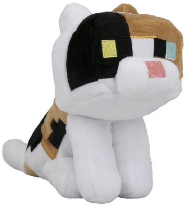 

Мягкая игрушка Minecraft Happy Explorer Calico Cat 20см, Разноцветный, Мягкая игрушка Minecraft Happy Explorer Calico Cat 20см