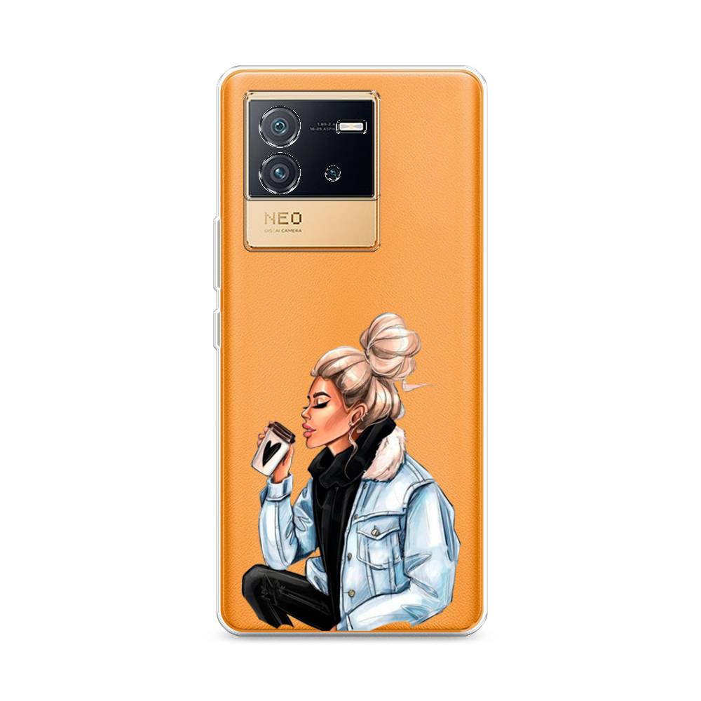 

Чехол Awog на Vivo iQOO Neo6 "Cute girl", Разноцветный, 266850-7