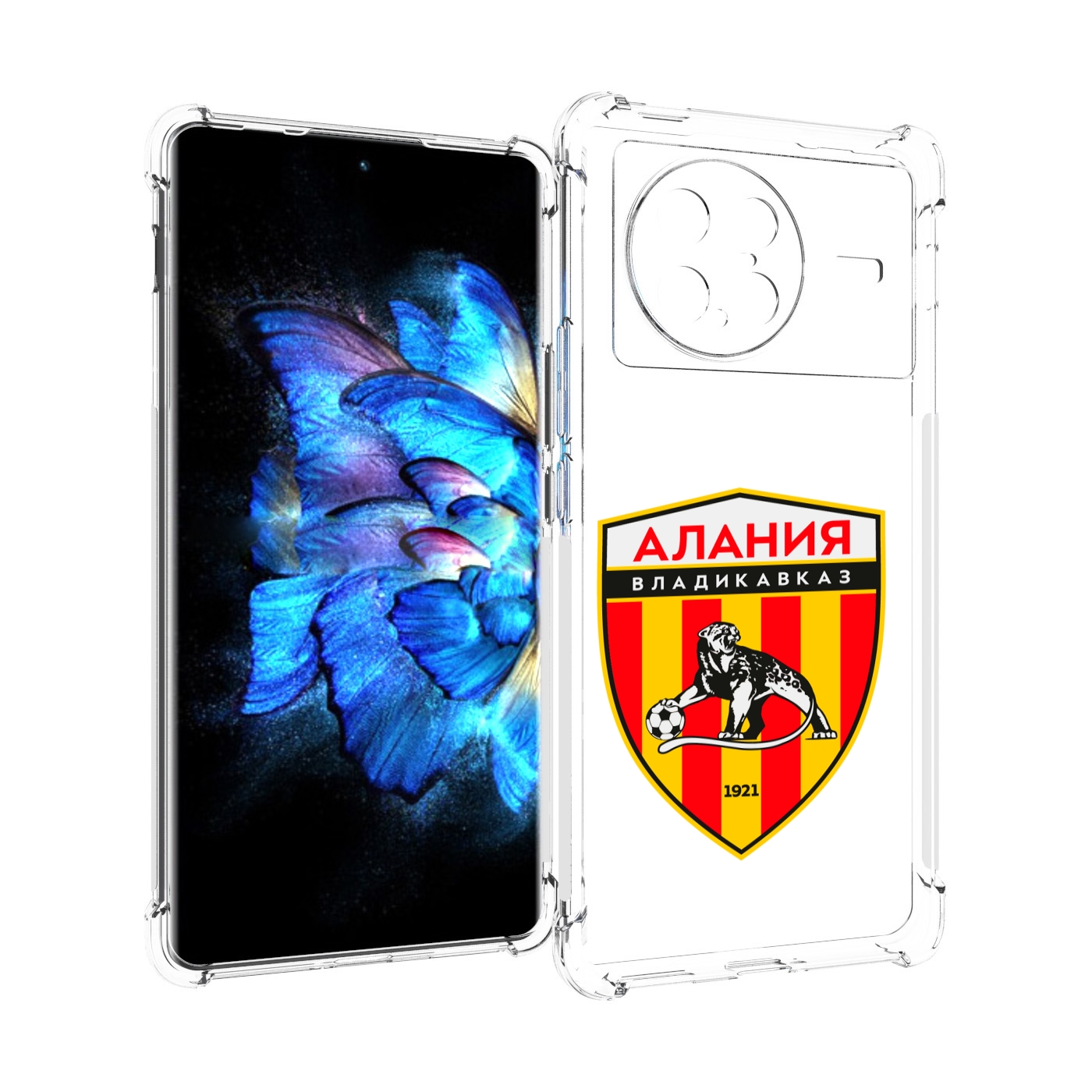 

Чехол MyPads фк-алания-2 для Vivo X Note 5G, Прозрачный, Tocco
