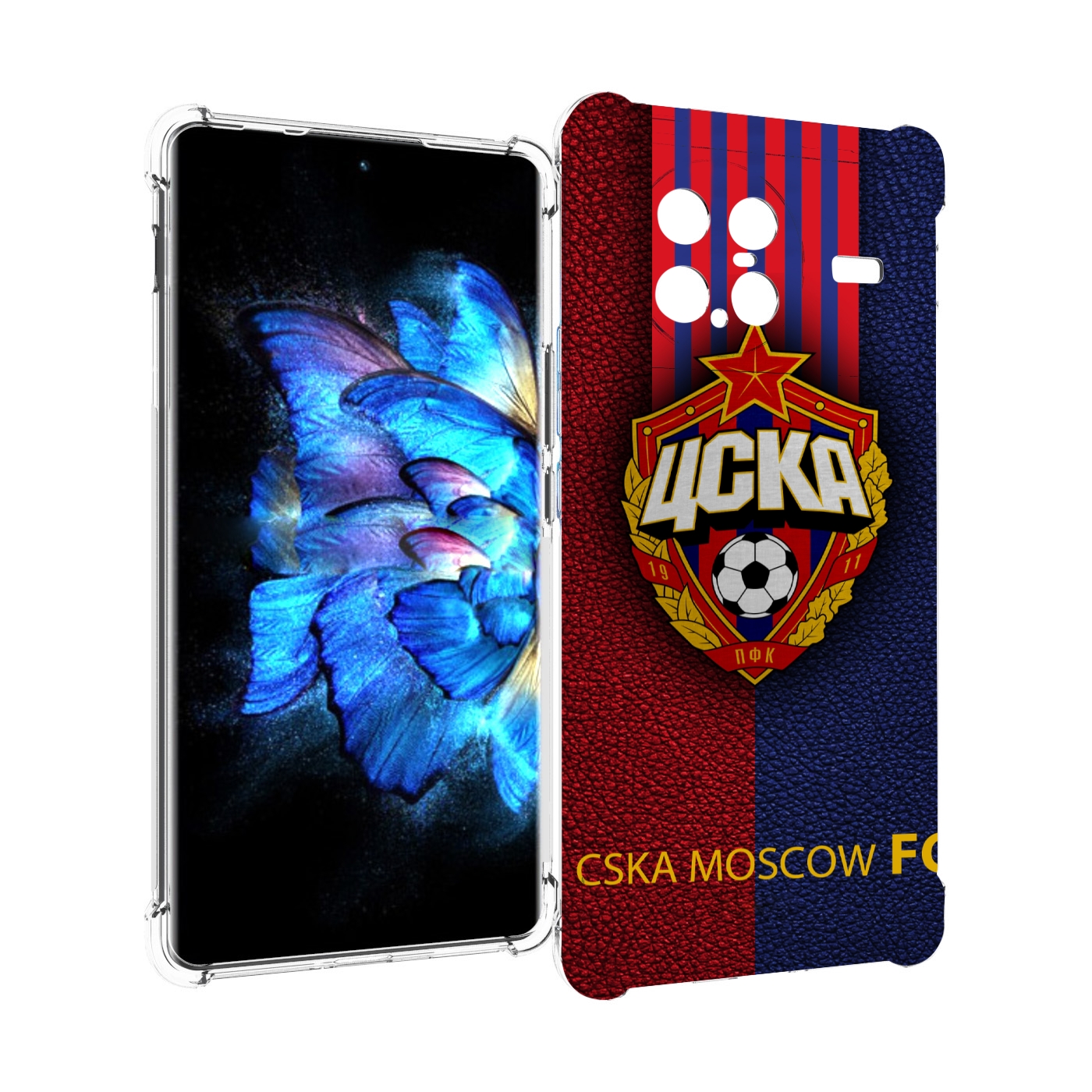 

Чехол MyPads фк цска для Vivo X Note 5G, Прозрачный, Tocco