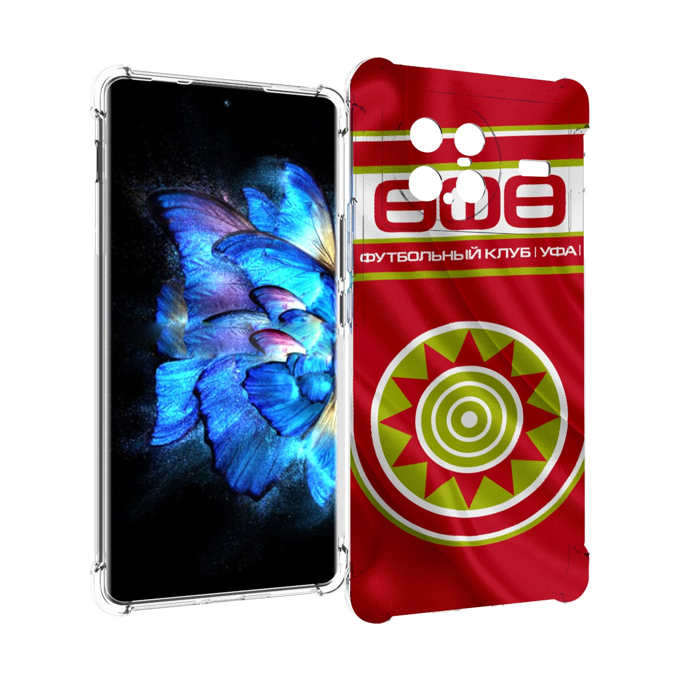 

Чехол MyPads фк уфа для Vivo X Note 5G, Прозрачный, Tocco