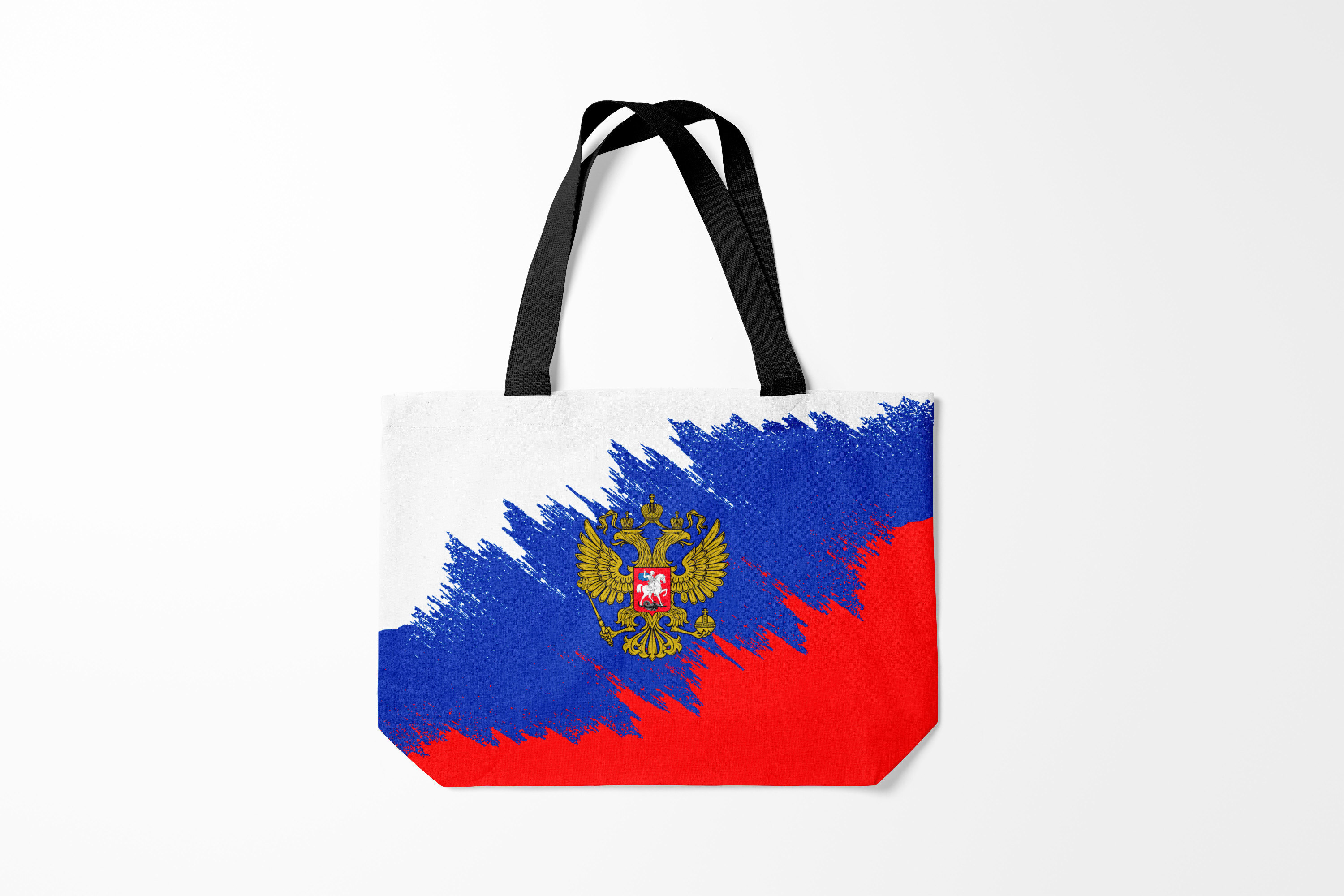 

Сумка шoппер унисекс Burnettie Патриотизм RUSSIA., серый, Патриотизм RUSSIA.