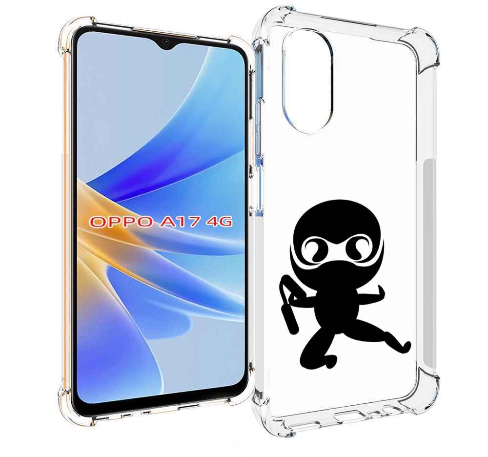 

Чехол MyPads Ниндзя для OPPO A17, Прозрачный, Tocco