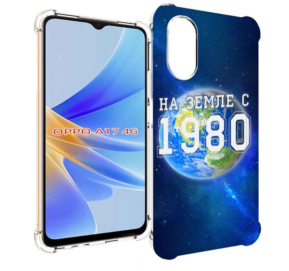 

Чехол MyPads На-Земле-с-1980 для OPPO A17, Прозрачный, Tocco