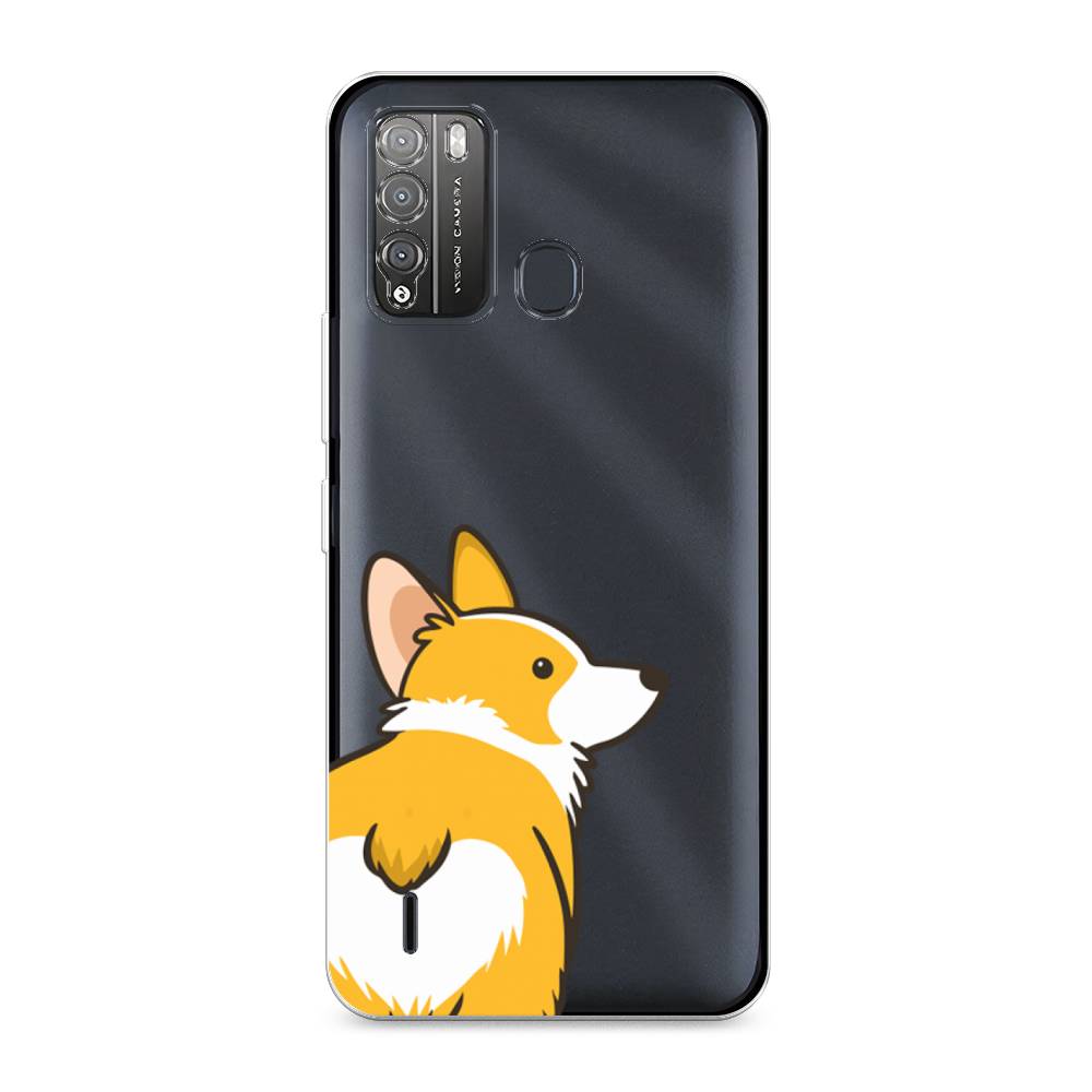 

Чехол Awog на Itel Vision 1 Pro "Корги следуй за мной", Разноцветный, 3200350-2