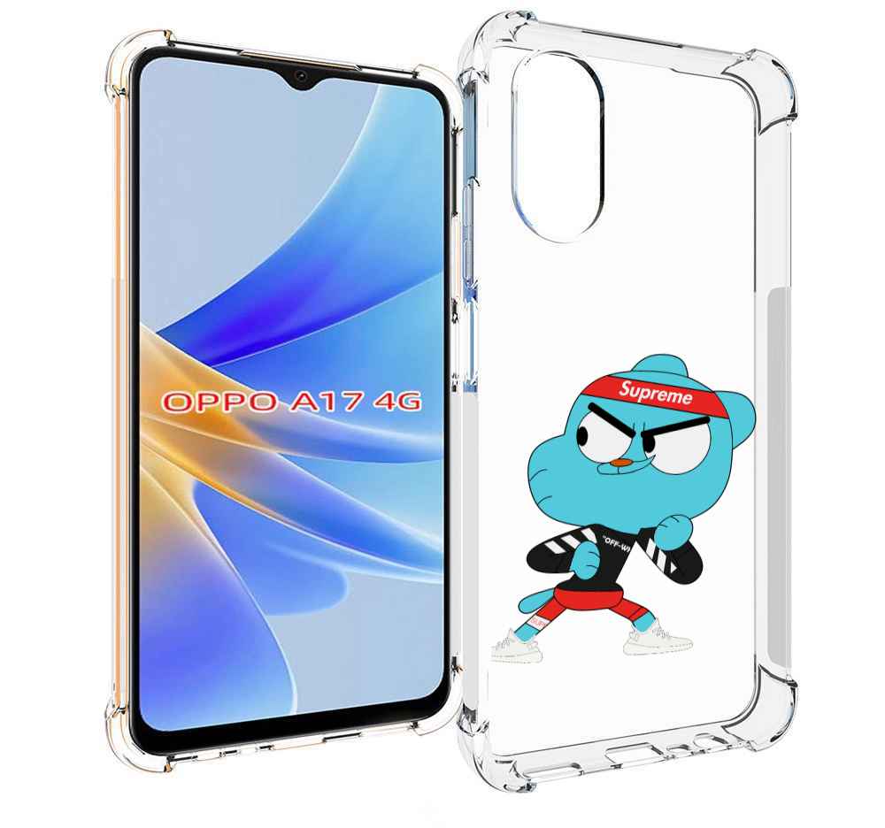 

Чехол MyPads Модный-Гамбол для OPPO A17, Прозрачный, Tocco
