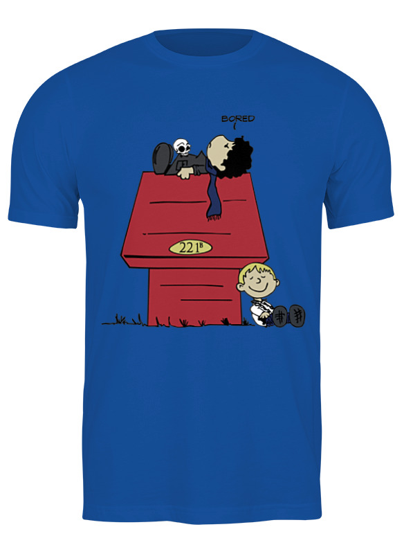 

Футболка мужская Printio Шерлок (sherlock) синяя 3XL, Синий, Шерлок (sherlock)