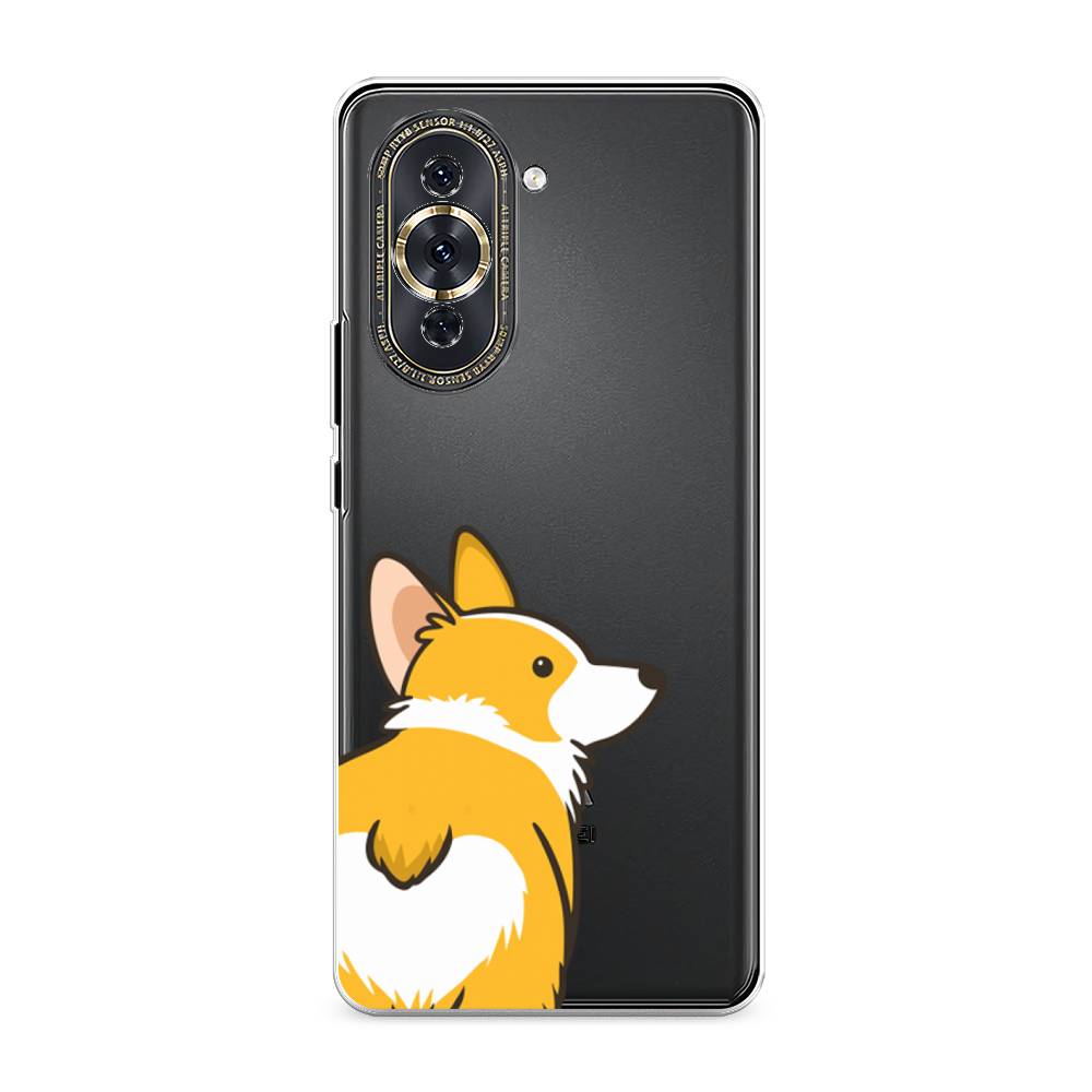 

Чехол Awog на Huawei Nova 10 Pro "Корги следуй за мной", Разноцветный, 6109050-2
