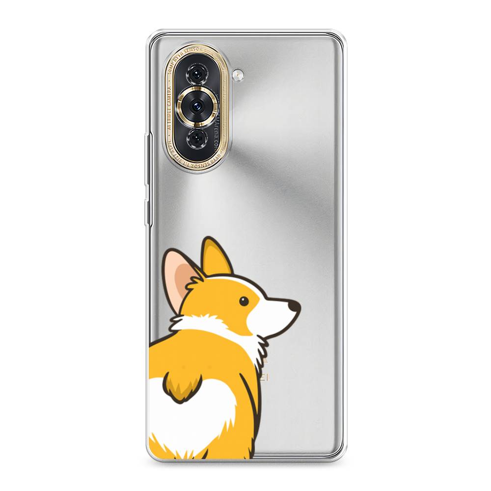

Чехол Awog на Huawei Nova 10 "Корги следуй за мной", Разноцветный, 6108950-2