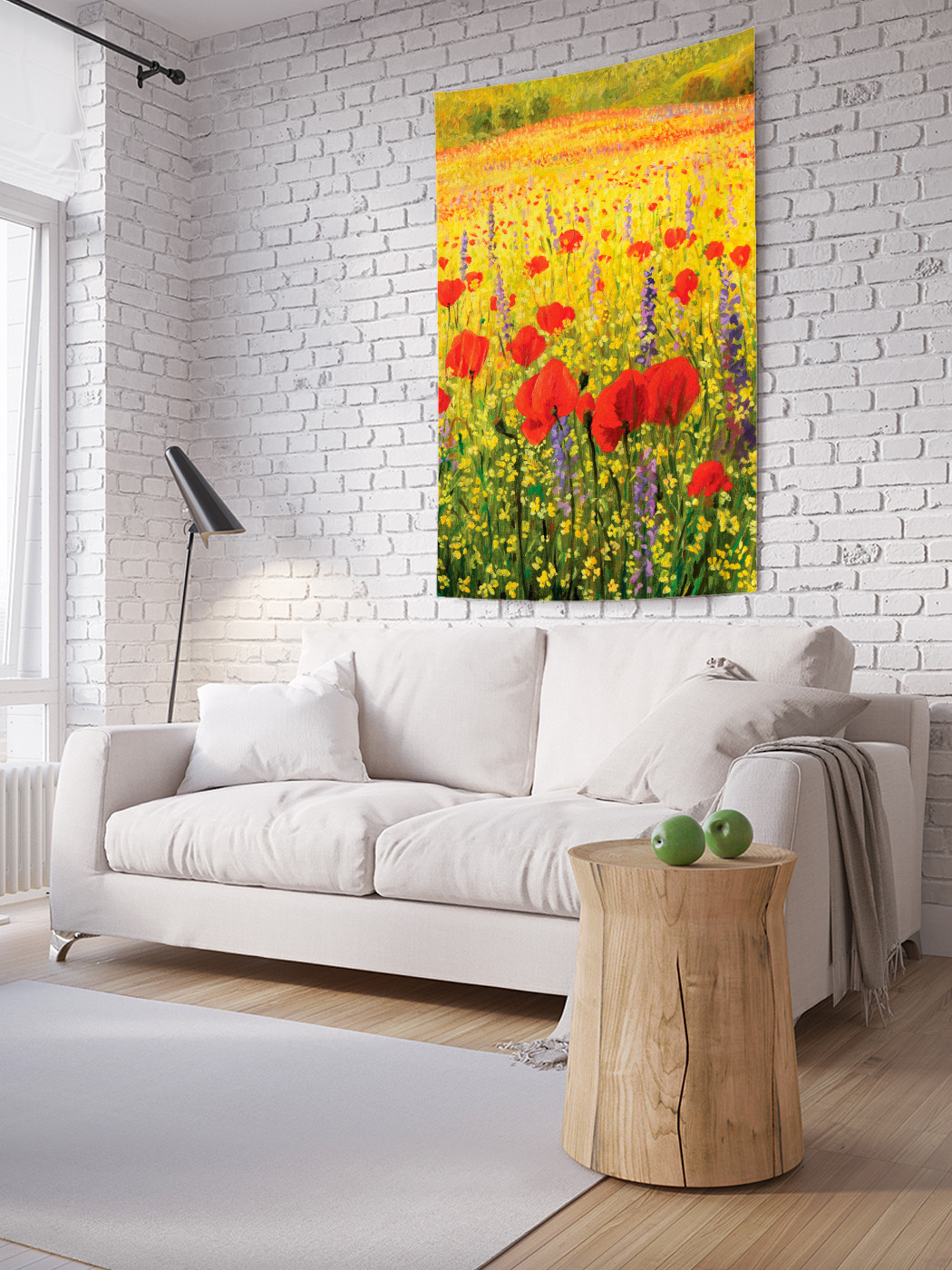 

Вертикальное фотопанно на стену JoyArty Маковый сон 100x150 см, Маковый сон