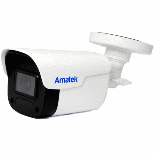 

видеокамера уличная цилиндрическая AMATEK IP AC-IS402E (2.8) 4Мп 7000896, Белый, AC-IS402E