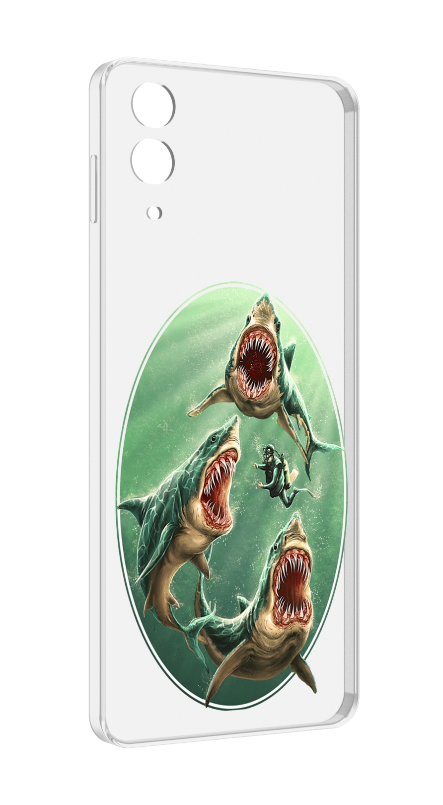 

Чехол MyPads синяя бездна для Samsung Galaxy Z Flip 4 (SM-F721), Прозрачный, Tocco