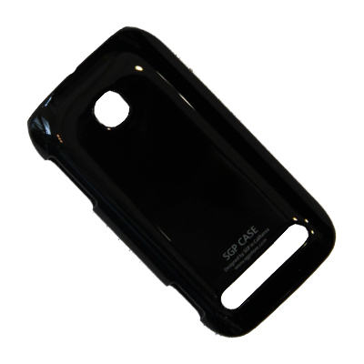 фото Чехол для nokia 603 задняя крышка пластик лакированный sgp case ultra slider <черный> promise mobile