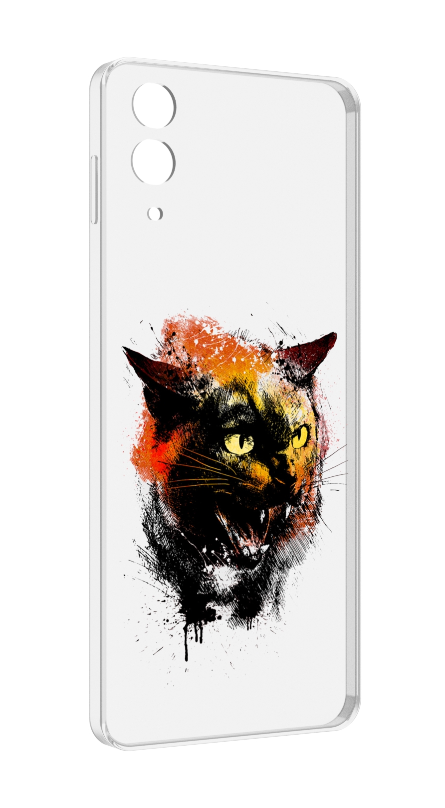 

Чехол MyPads сиамский кот для Samsung Galaxy Z Flip 4 (SM-F721), Прозрачный, Tocco