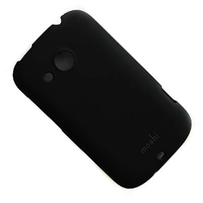 фото Чехол promise mobile для htc desire c задняя крышка moshi case soft touch <черный>