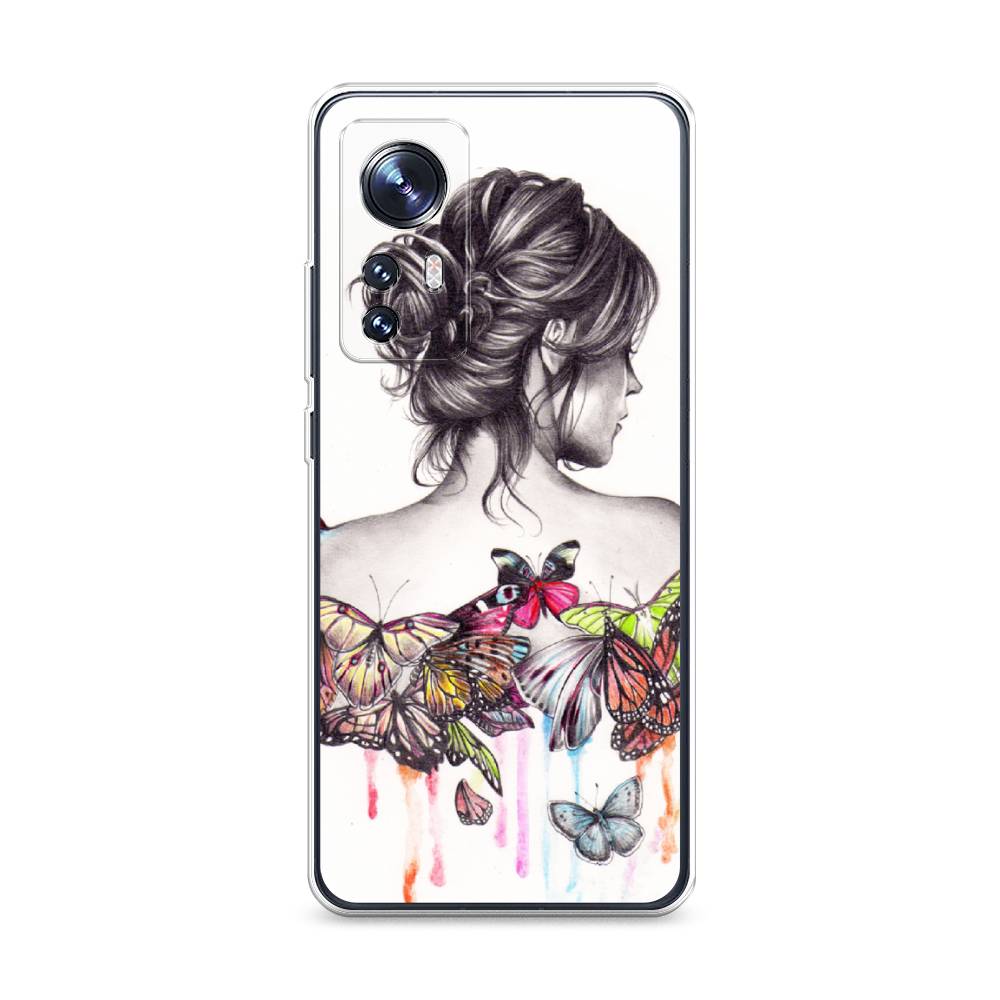 

Чехол Awog на Xiaomi 12/12X/12S "Девушка с бабочками", Разноцветный, 312950-10