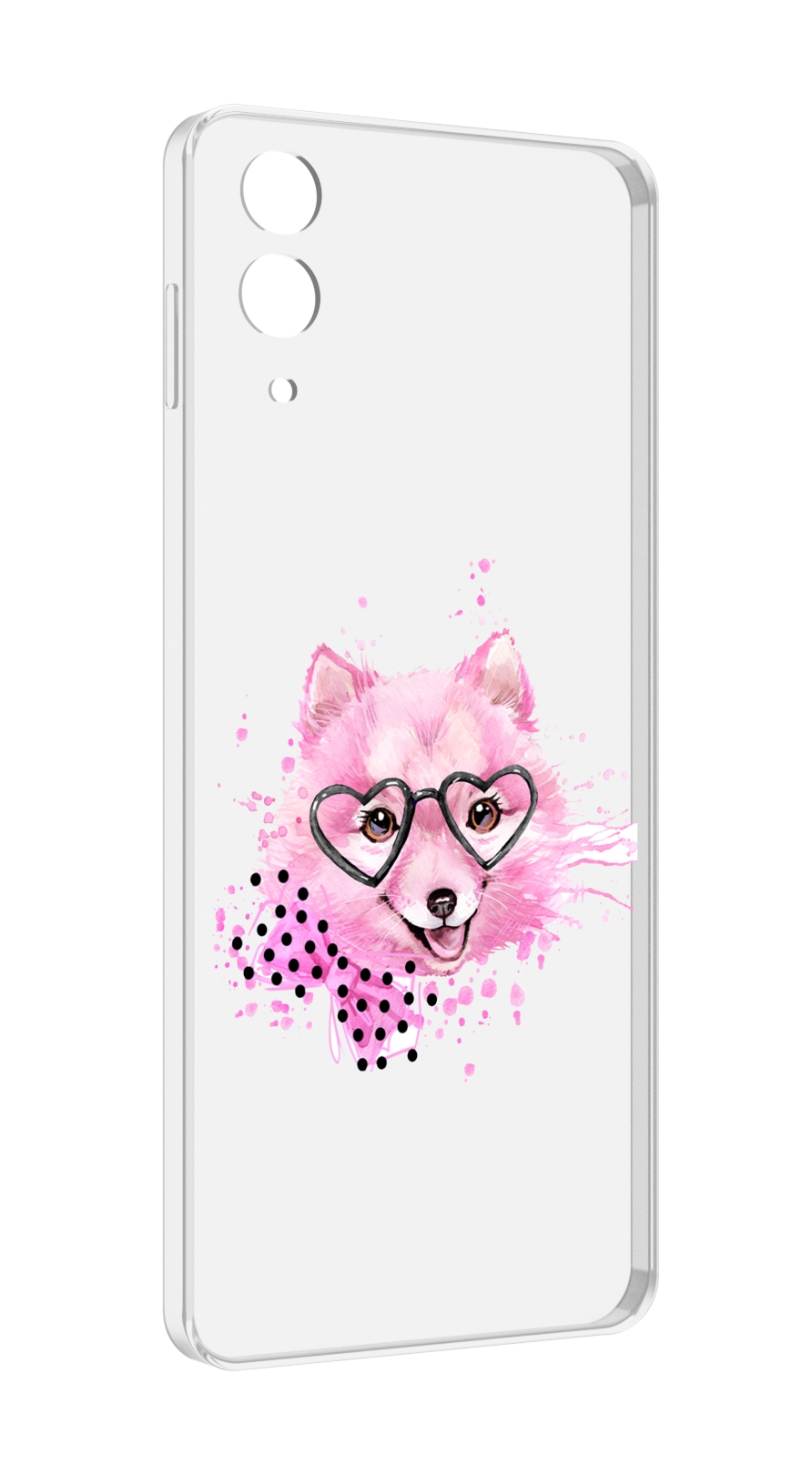 

Чехол MyPads розовый волченок для Samsung Galaxy Z Flip 4 (SM-F721), Прозрачный, Tocco