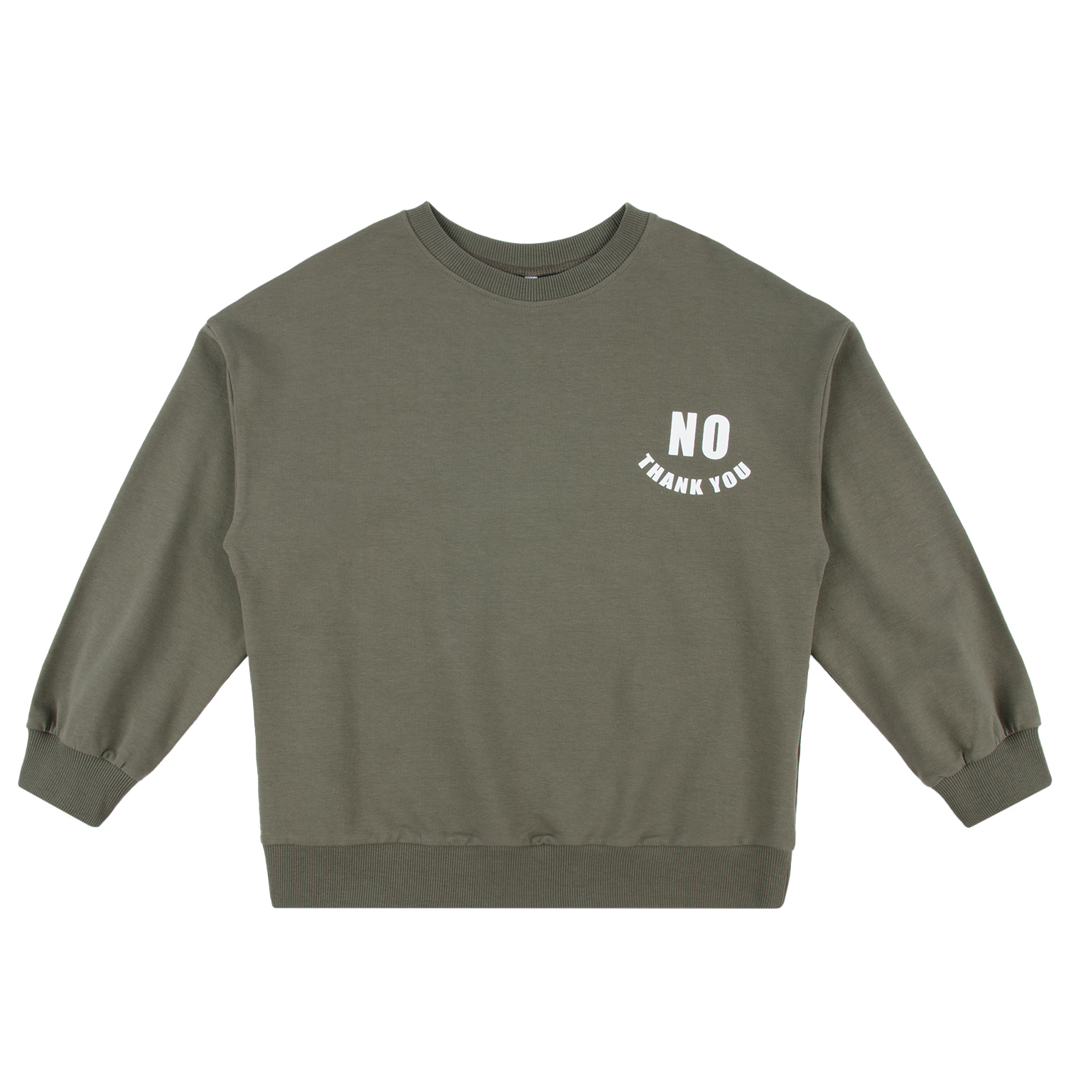 

Свитшот Fun Time ЛКЗ22233616фу10У цв. хаки р. 128, ЛКЗ22233616фу10У