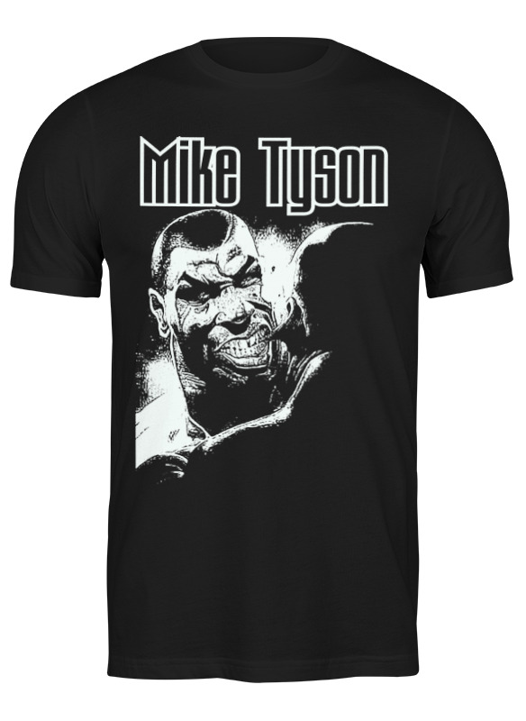 

Футболка мужская Printio Mike tyson черная 3XL, Черный, Mike tyson