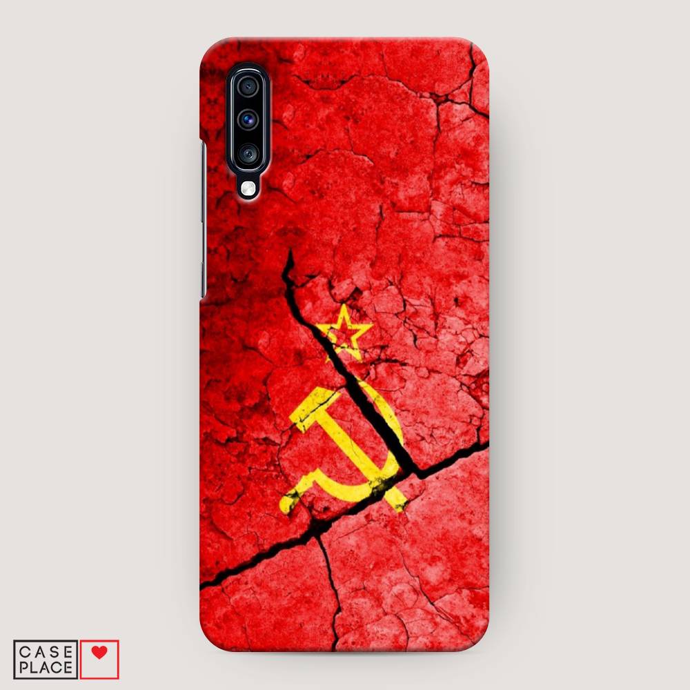 

Пластиковый чехол "СССР" на Samsung Galaxy A70, 28120-4