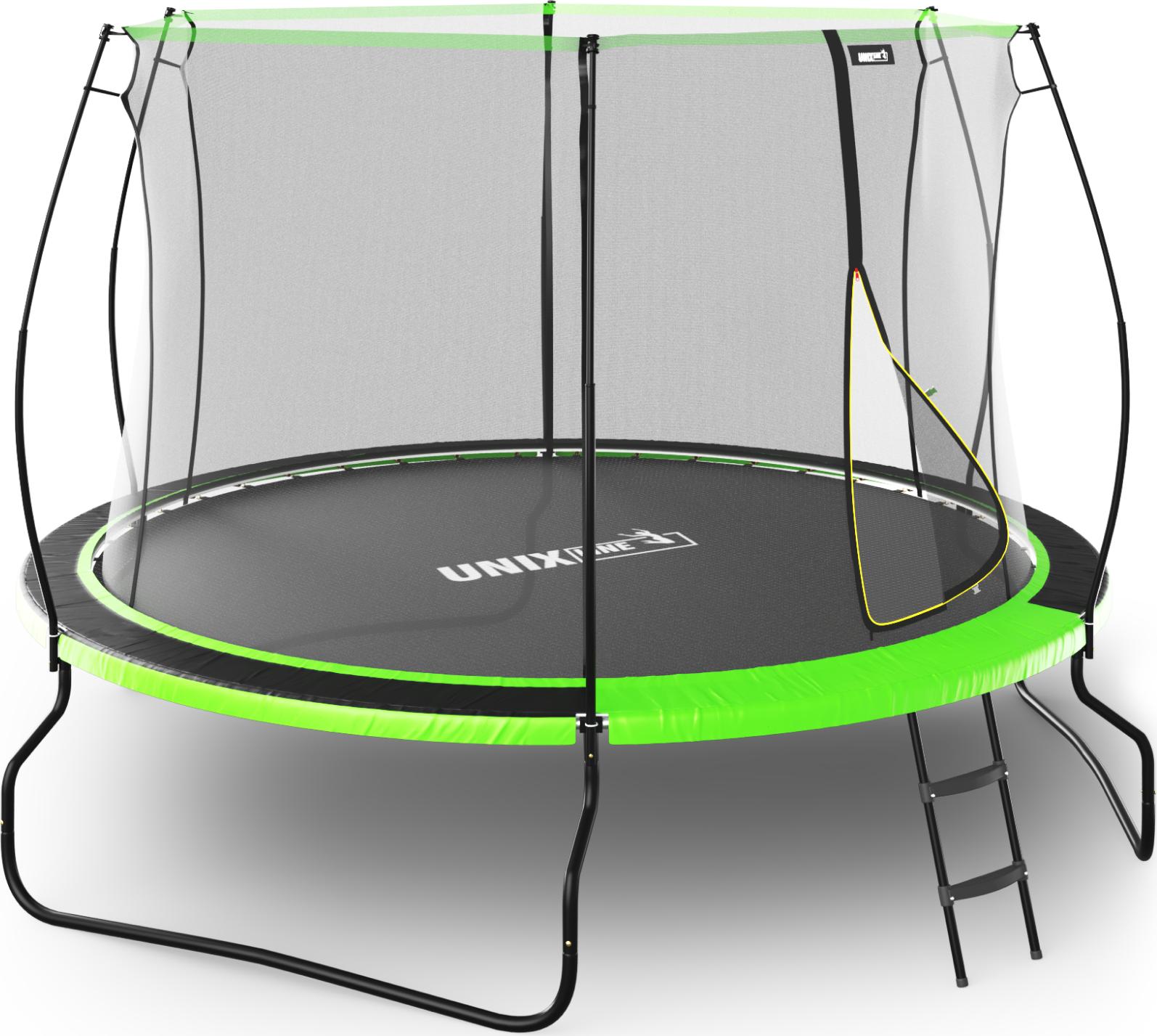 Батут UNIX LINE 10 ft UFO Green