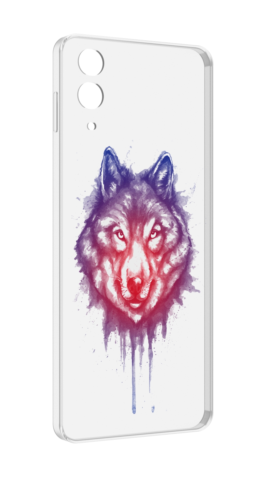 

Чехол MyPads пушистый волк для Samsung Galaxy Z Flip 4 (SM-F721), Прозрачный, Tocco