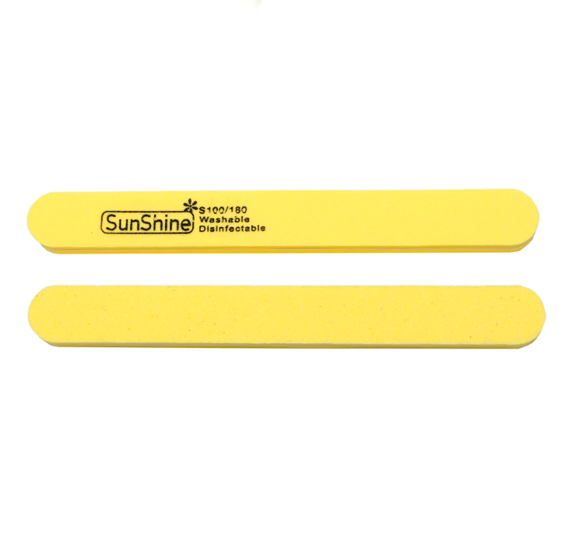 

SunShine, Пилка для шлифовки прямая желтая 100/180 S4YW, 1 шт