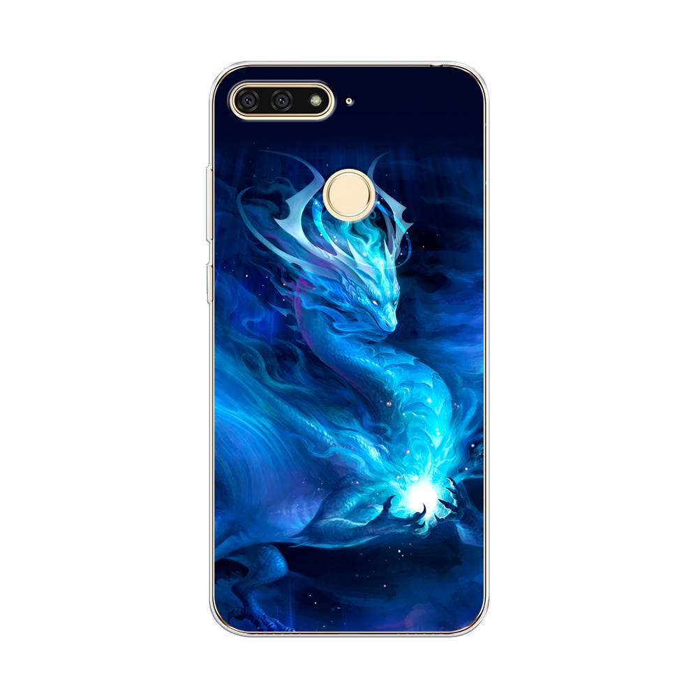 

Чехол Awog "Лунный дракон" для Honor 7C, 64550-1