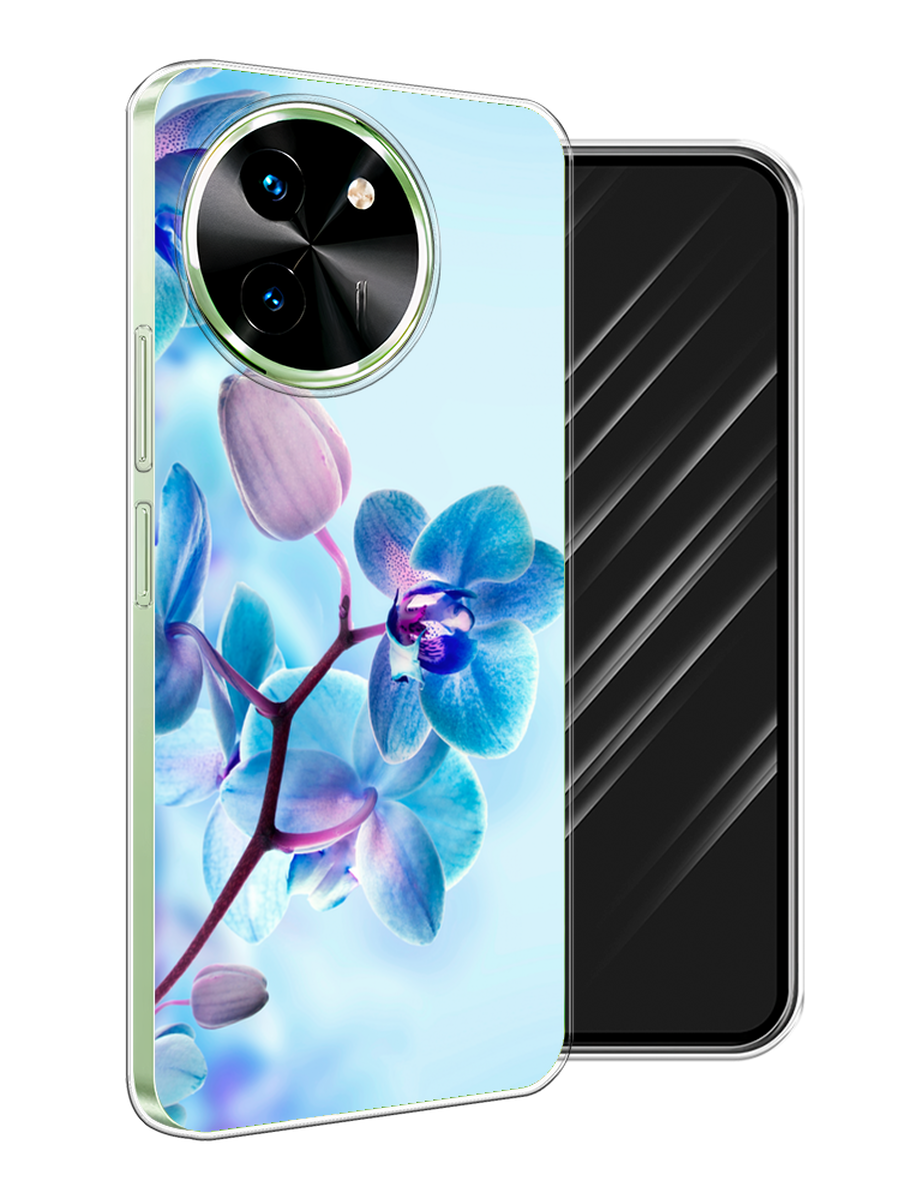 

Чехол Awog на Vivo T3x/Y38 5G "Голубая орхидея", Голубой;синий;фиолетовый, 2610750-1