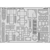 

491203 Eduard 1/48 Фототравление для Lancaster B Mk. I, кабина