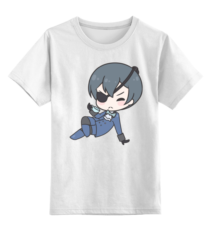 

Детская футболка Printio Black butler цв.белый р.116, 0000001295859