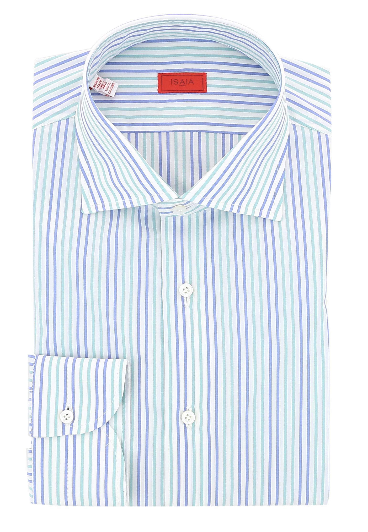 

Рубашка мужская ISAIA 95144 голубая 39, 95144