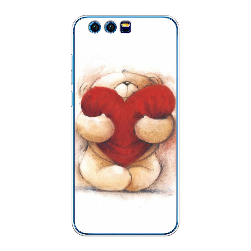

Чехол Awog на Honor 9 "Мишка с сердцем 1", Разноцветный, 62450-6