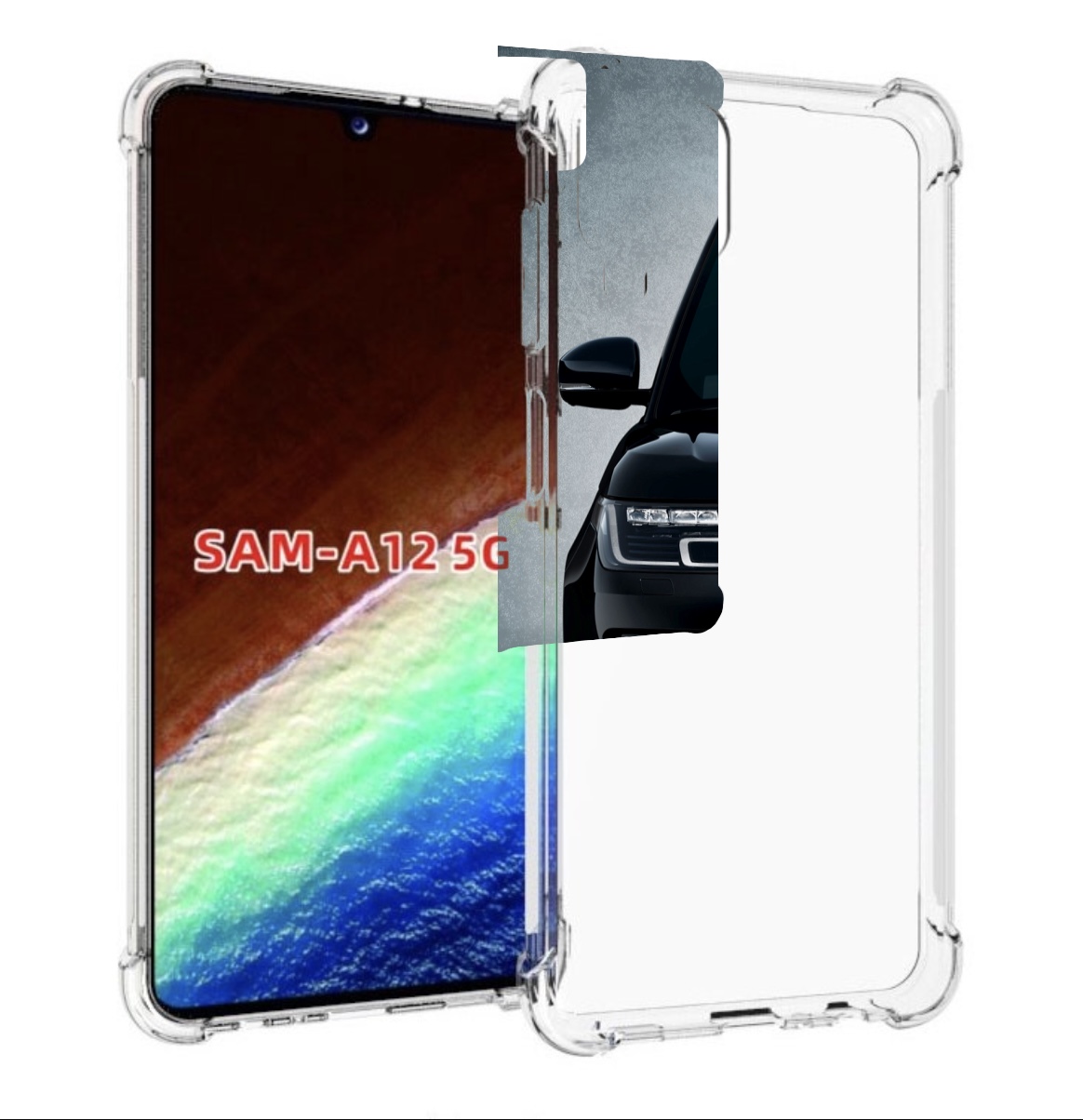 

Чехол MyPads land-rover-1 мужской для Samsung Galaxy A12 (SM-A125F) 2020/21, Прозрачный, Tocco