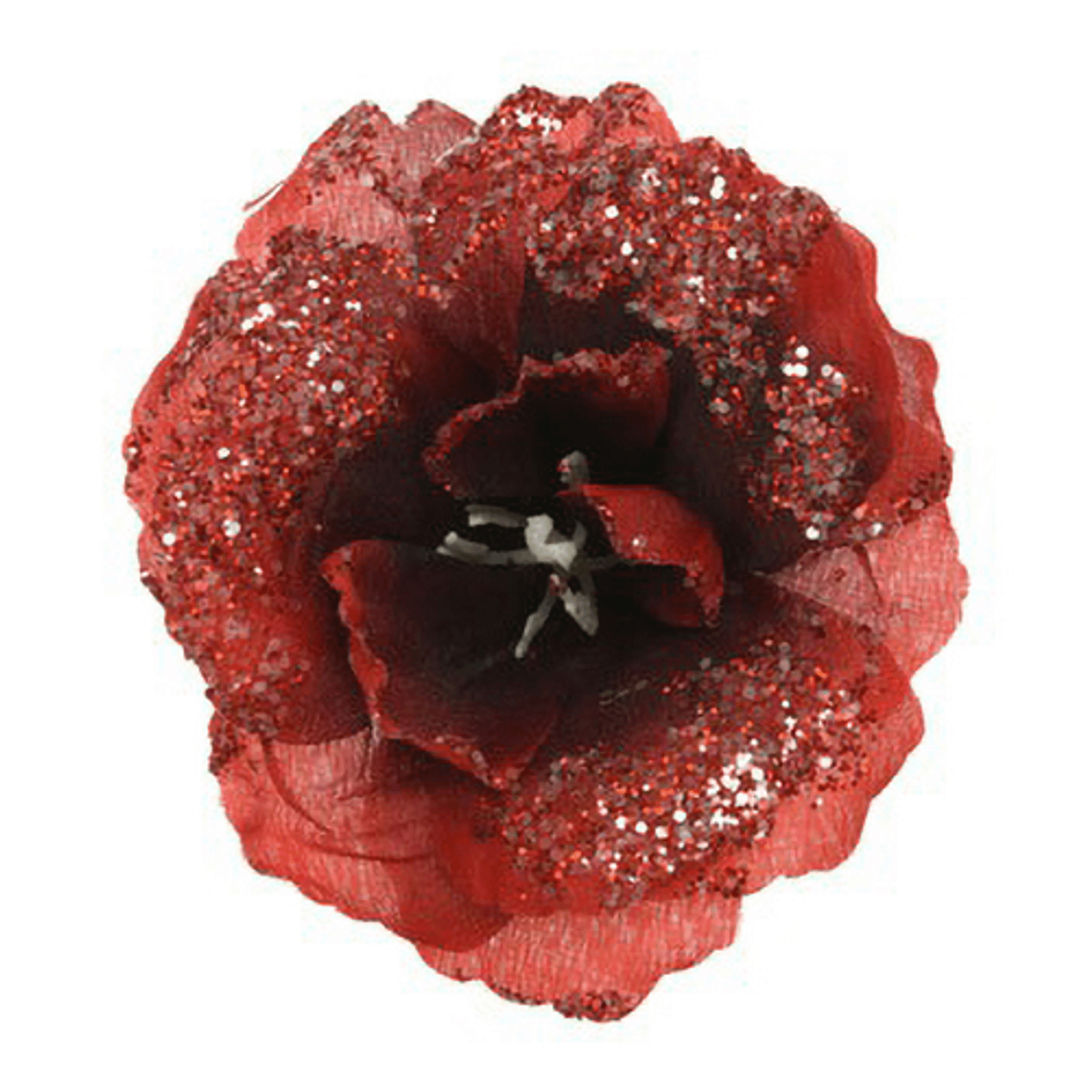 Елочная игрушка Kaemingk Цветок 1 шт красный 59₽